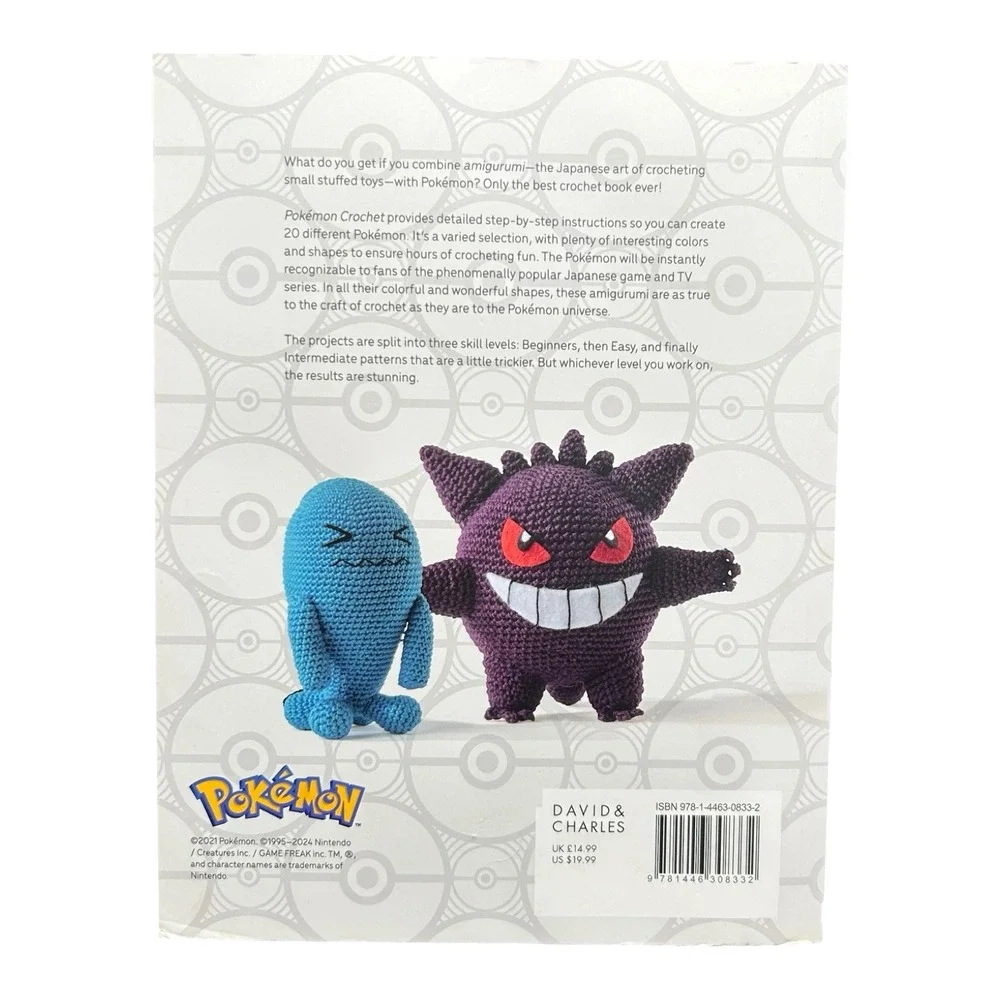 Pokemon Crochet 20 Cute Amigurumi Patterns Sabrina Somers Paperback Book